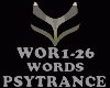PSYTRANCE -  WORDS