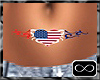[CFD]Flag Belly Tattoo F