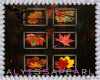 Dark Autumn Leaf Display