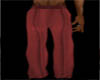 Burnt Red Creased Pants