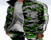Camo Green Track Jacket