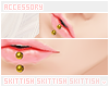 ≡ x2 Labret |Gold