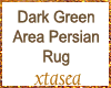 Persian Green Area Rug