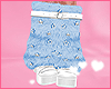 Fur Boots Blue