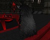 Dark Wolf Fur Cape