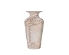 Tall Cream Floral Vase,,