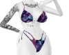 Peacock Bikini w/tat