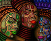 Framed African Art Pic