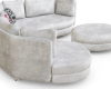 Audrey White Sofa