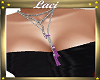 Purple Tassel Necklace