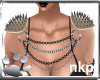 Chained Shoulder  Spikes