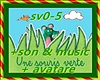 sourie verte+son+music 