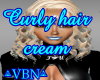 Curly hair cream
