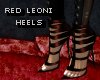 [P] leoni red heels