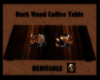 [xTx] Dark wood C. Table