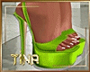 ✔Beach Lime Heels