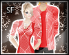 Couple Plaid M -Red-