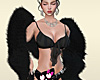 Black Fur Boa