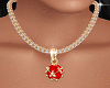 Gold+Red Necklaces
