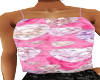 Pink/White Heart Top