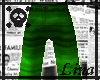 Green Long Shorts