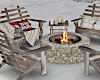 Christmas Chairs Firepit