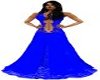 Blue Lacy Gown