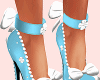 Easter Bunny Blue Heels