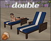 Chaise Lounger Double