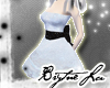 [BL] B&W Sparkle Dress
