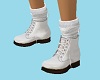 Chloe Hiking Boots White