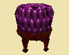 Purple little sit stool