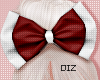 !!D Bow Maroon