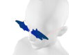 Blue Bat Glasses
