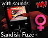 Sandisk Fuze+ w/sounds