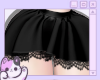 black lace skirt
