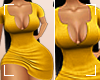 ṩT-shirt dress Yellow