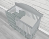 oblique crib gray