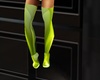 lime green high boots