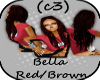 (C3)BELLA RED/BROWN