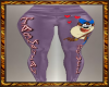 Purple Tasmanian Pants