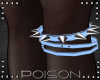 |P|Knee Spikes [L] Blue