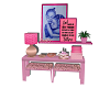 Pink Entry Table