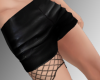 Leather Shorts fishnet