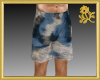 Goldi Paint Splat Shorts