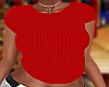 BBW RED SS Sweater