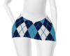 Blue pattern S