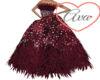 Hearts Feather Dress