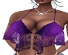 PURPLE LACE TOP