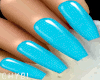 C~Blue Caiope Nails